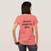Vereniging voor irrationele economie t-shirt (Achterkant volledig)