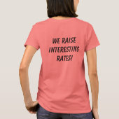 Vereniging voor irrationele economie t-shirt (Achterkant)