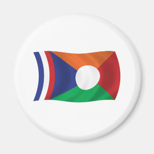 Verenigingsvlagmagneet Magneet