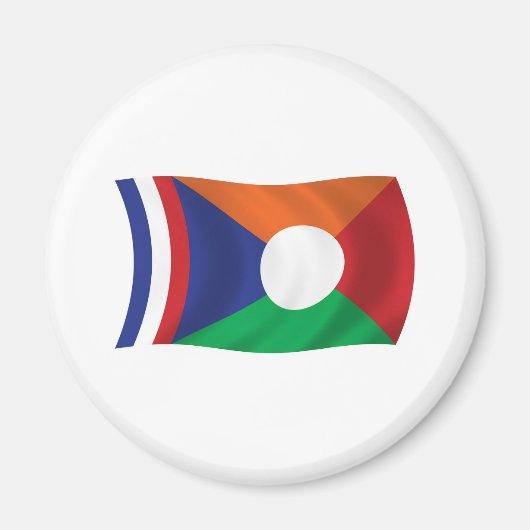 Verenigingsvlagmagneet Magneet (Voorkant)