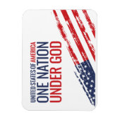 verenigt staten een natie onder Gods teken Magneet (Verticaal)