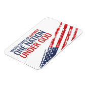 verenigt staten een natie onder Gods teken Magneet (Linkerzijde)