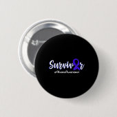 Verenlint Ataxia Awareness Support Geschenken Ronde Button 5,7 Cm (Voorkant /achterkant)