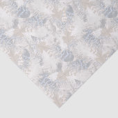 Verenveren, grijs, beige en blauw, vogel, licht, tissuepapier (Detail)