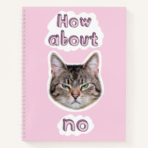 Verergerde kat notitieboek