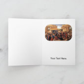 Verergering van de Magi - Botticelli Feestdagen Kaart (Binnen)