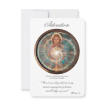 Verering, Act van Spirituele Communie, Gebedskaart