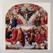 Verering van de Drie-eenheid door Albrecht Durer, Poster (Voorkant)