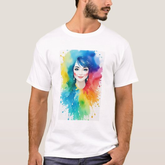 Verf #20 t-shirt (Voorkant)