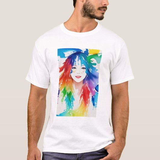 Verf #25 t-shirt (Voorkant)