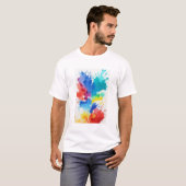 Verf #2 t-shirt (Voorkant volledig)