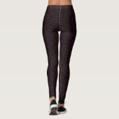Verf afdrukken Leggings vrouwen (Achterkant)