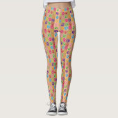 Verf afdrukken Leggings vrouwen (Voorkant)