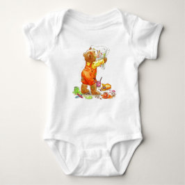 Verf baby Beer Romper