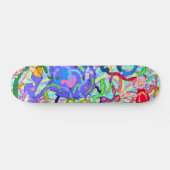 Verf Blobs Skateboard (Horizontaal)