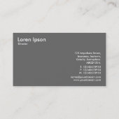 Verf Blots - Neon Red Visitekaartje (Achterkant)