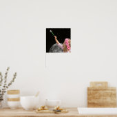 Verf de lucht met sterren poster (Keuken)