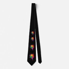 Verf de regenboog - LGBTQ - Stropdas