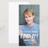 Verf De Stad Afstudeerbericht Aankondiging (Voorkant / Achterkant)