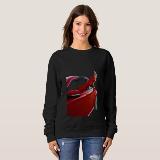 Verf de stad rood sweatshirt (Voorkant volledig)