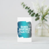 Verf diensten gradiënt geschilderde muur visitekaartje (Staand voorkant)