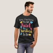 Verf door cijfers Funny Gift T-shirt (Voorkant volledig)