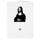 Verf door de Kaart van Aantallen: Mona Lisa (Achterkant)
