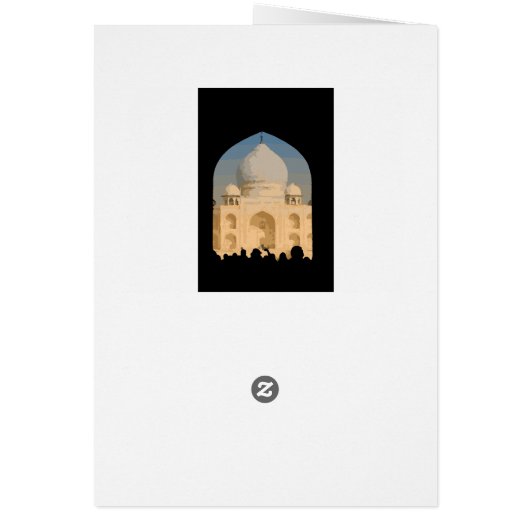 Verf door de Kaart van Aantallen: Taj Mahal (Achterkant)