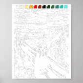 Verf door het Poster van Aantallen: Het Poster van (Voorkant)