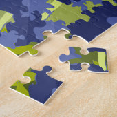 Verf door Nummers Stijlkunst | zon- en paarse bloe Legpuzzel (Zijkant)