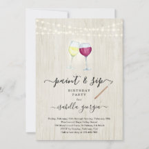 Verf & Drink Birthday, Bachelorette, Bruidsfeest 