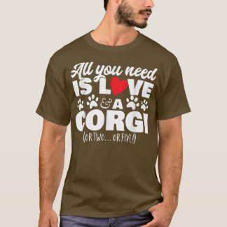 Verf drukt alles wat u nodig hebt is Liefde en een T-shirt