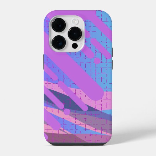 Verf druppel Levendig Abstract iPhone Hoesje (Achterkant)