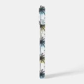 Verf druppel Palmboom Patroon iPhone 15 Case (Linkerkant)