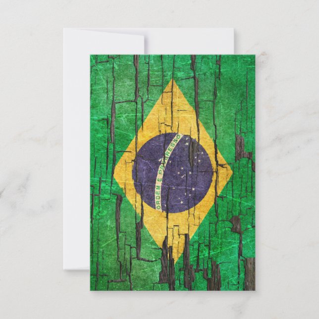 Verf-effect van de in de rack gehouden Braziliaans (Voorkant)