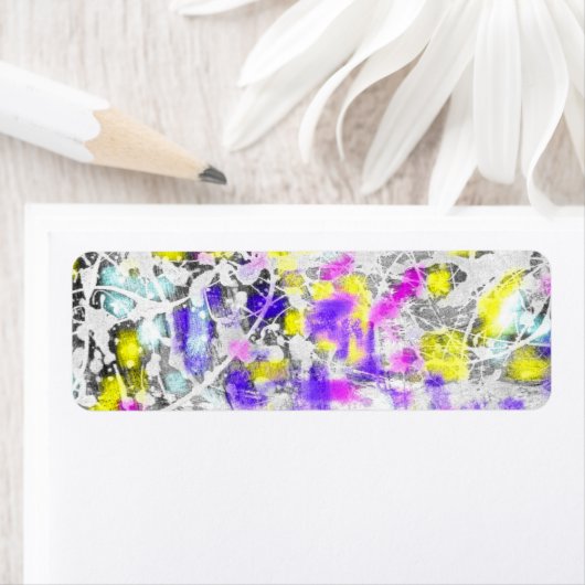 verf en druppel etiket (Insitu)