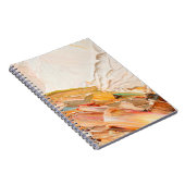 Verf en reliëf met reliëfolie. Primair koel Notitieboek (Rechterzijde)