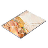 Verf en reliëf met reliëfolie. Primair koel Notitieboek (Linkerzijde)