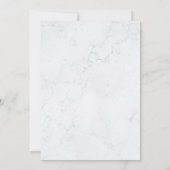 Verf en Sip Bachelorette Art Party marmer Kaart (Achterkant)