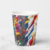 Verf en Sip partij accessoires verfborstelhouder Papieren Bekers (Rechts)