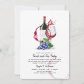 Verf- en Sip-partij Kaart (Voorkant)