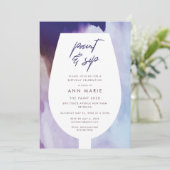 Verf- en Sip-wijn en -verf Kaart (Staand voorkant)