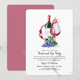 Verf- en Sluipfeestje Kaart