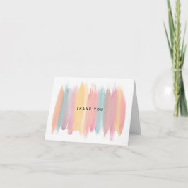 Verf Feestje Bruidsuitnodiging Bedankt