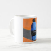 Verf fles koffiemok (Voorkant links)