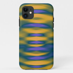 Verf Geel en Blauwe Achtergrond Case-Mate iPhone Case