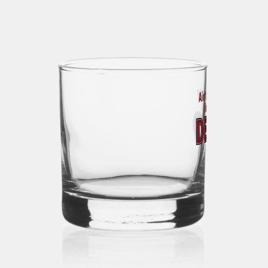 Verf geen partij als een Delco Party Whisky Glas (Rechts)