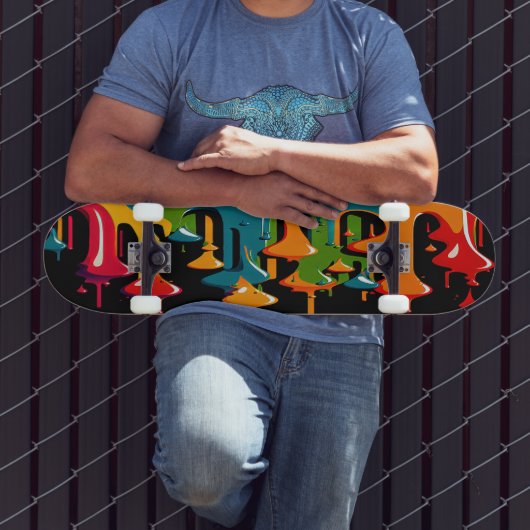 Verf Herfst 4 Persoonlijk Skateboard (Buiten 3)