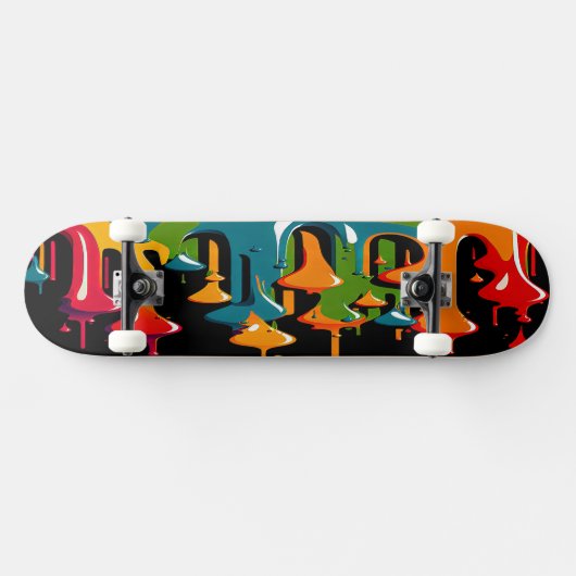Verf Herfst 4 Persoonlijk Skateboard (Horizontaal)