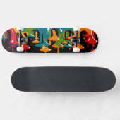 Verf Herfst 4 Persoonlijk Skateboard (Horizontaal)